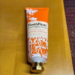 Paint and petals Mandarin Honey Hand Cream - Orange
